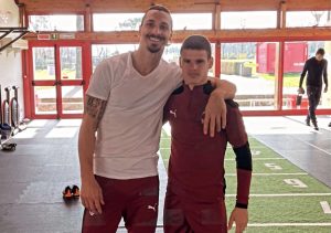 MILOŠ KERKEZ POČEO SA TRENINZIMA U MILANU: Toplu dobrodošlicu poželela mu najveća zvezda tima! (FOTO)