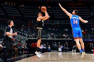 POKUŠEVSKI GLEDAO BOGDANOVU UTAKMICU SEZONE! Atlanta razbila Oklahomu na krilima srpskog beka! (VIDEO)