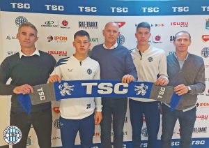 TSC PRODUŽIO SARADNJU SA FILIPOVIĆEM I ZECOM: Potpisani prvi profesionalni ugovori sa omladincima Krsmanovićem i Ratkovim
