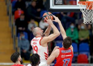 REKORD KARIJERE DAVIDOVCA NEDOVOLJNO ZA IZNENAĐENJE! Zvezda poražena od CSKA! (VIDEO)