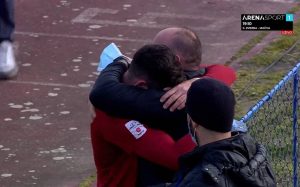 MAKARIĆ ZAPLAKAO POSLE PROLASKA U POLUFINALE KUPA: Nije samo zbog pobede, otac mu nije dobro!