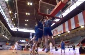 BRUTALNO ZAKUCAVANJE KOŠARKAŠA BORCA! Nerandžić ‘posterizovao’ trojicu igrača Zadra! (VIDEO)