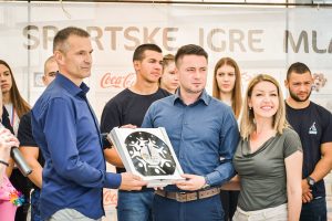 SPORTSKE IGRE MLADIH: Zdelar podržao mališane!