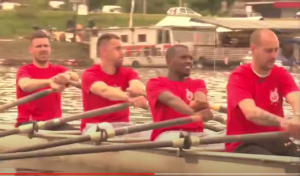 SVE JE SPREMNO ZA SPEKTAKL NA SAVI: Zvezdin četverac predvođen atraktivnom crnkinjom zove navijače na ‘Bal na vodi’! (VIDEO)