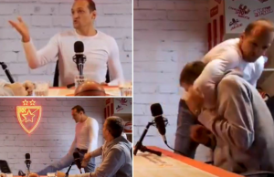 NEZAPAMĆENI HAOS U ZVEZDINOM STUDIJU: Igor Rakočević pobesneo kao nikad, pa fizički nasrnuo na Milana Dozeta! (VIDEO)