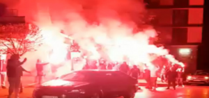 ‘DELIJE’ DOČEKALE KOŠARKAŠE: Sjajna atmosfera pred duel sa Zlatiborom! (VIDEO)