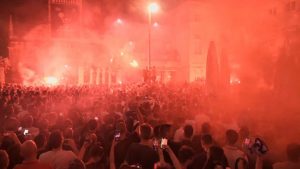 SPEKTAKL U ‘KOMŠILUKU’: Navijači Zadra su ovo čekali 13 godina – uz baklje i alhohol slavilo se do kasno u noć! (VIDEO)