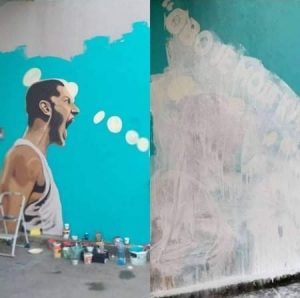 NAVIJAČI NIKAD BESNIJI: U sred Podgorice uništili sećanje na Nikolu Ivanovića! (FOTO)