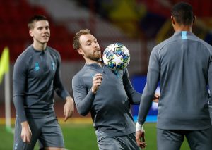 ERIKSEN PONOVO TRENIRA: Vratio se na terena svog tima iz mladosti!