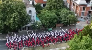 KORTEO DELIJA PRED UTAKMICU: Evo za koji sastav se odlučio Dejan Stanković (VIDEO)