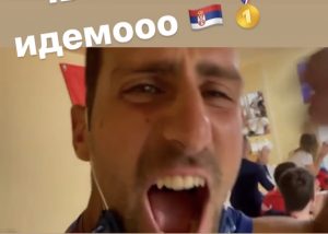 EVO KAKO JE NOVAK PROSLAVIO PRVO ZLATO: „Idemooooo“! (VIDEO)