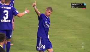 SIN VLADANA MILOJEVIĆA „RAKETOM“ OTVORIO SUPERLIGU SRBIJE: Voždovac vodi sa igračem manje! (VIDEO)