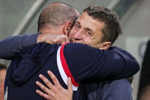 PRAVI DERBI KOLA NA BANOVOM BRDU: Crvena zvezda vodi na poluvremenu golom Milana Pavkova! (VIDEO)