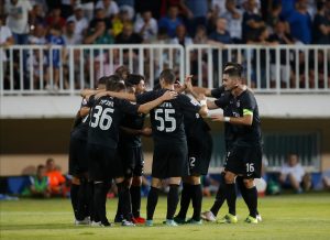 PARTIZAN NAPUNIO MREŽU NOVOG PAZARA: Meč obeležili incidenti i pražnjenje tribina, vratio se Suma! (FOTO) (VIDEO)