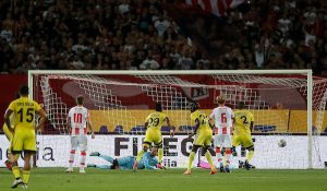 MOLDAVCI ŠOKIRALI ZVEZDU: Šerif vodi nakon slobodnog udarca, Borjan nije imao šanse! (VIDEO)