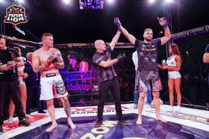 TREĆE KOLO LIGE OPRAVDALO OČEKIVANJA, PUBLIKA UŽIVALA: Marina i Jovan prve zvezde MMA spektakla u Beogradu! (FOTO) (VIDEO)