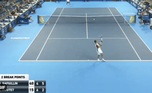 BOLJE NE POKUŠAVAJ OVO VIŠE: Komedija na teniskom terenu, pokušao servisom da iznenadi protivnika pa se obrukao za sva vremena! (VIDEO)