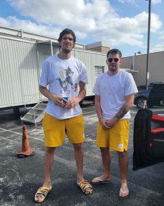 BOBAN I LUKA SE PRIPREMAJU ZA POČETAK SEZONE: Odmerili snage u basketu 1 na 1! (VIDEO)