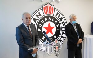 PARTIZAN PROSLAVIO 76. ROĐENDAN: Svečano je bilo u Humskoj ulici, evo ko je sve prisustvovao ‘koktelu’! (FOTO)