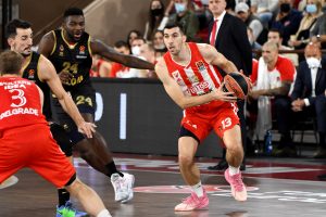 ZVEZDA POKLEKLA U ZAVRŠNICI, MONAKO ZABELEŽIO TREĆU POBEDU: Loš šut za 3 koštao Radonjićevu četu! (VIDEO)