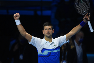 TAKO TO RADI NAJBOLJI: Novak na ekspresan način ‘pregazio’ Rubljova pa upisao drugu pobedu u Torinu!