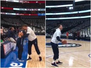 VIŠE NIJE BAJA AKTUELAN, SADA JE CECA: Luka Dončić se zagreva uz poznati srpski hit – kada je čuo pesmu, holivudski glumac je ostao u šoku!