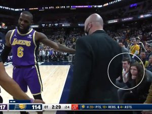 NBA: Maestralni Bogdan zatrpao koš San Antonia, Lebron pobesneo na navijače pa tražio od sudije da ih izbaci napolje! (VIDEO)