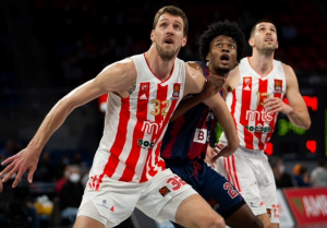 BASKONIJA PRONAŠLA REŠENJE ZA ZVEZDINU ODBRANU: Crveno-beli upisali novi poraz u Evroligi, sve je bilo rešeno već u drugoj četvrtini!