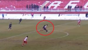 KAKVA MAJSTORIJA: Dobili smo gol sezone u Superligi, igrač Spartaka pogodio sa centra! (VIDEO)
