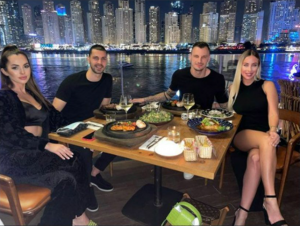 OTIŠLI DALEKO DA NAPUNE BATERIJE: Zvezdini fudbaleri u društvu lepših polovina uživaju u Dubaiju! (FOTO)