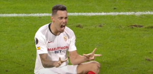 SPEKTAKULARAN FINIŠ I SLAVLJE DOMAĆINA: Okampos pogodio za pobedu, prečka u Sevilji se još trese nakon Feliksove bombe! (VIDEO)