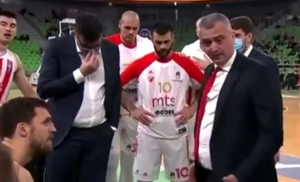 NIJE IM BILO SVEJEDNO: Radonjić pozvao tajm-aut pa urlao na svoje igrače – ovakav bes kod njega nikada nismo videli! (VIDEO)