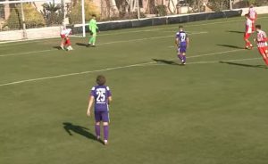 NEVIĐENA GLUPOST: Ovo se retko viđa, pogledajte kako je Grafičar zaradio penal na pripremama! (VIDEO)