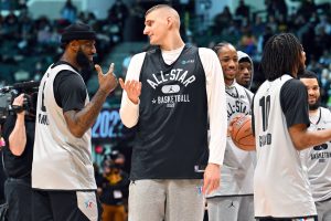 JOKIĆ RASPOLOŽEN PRED ALL-STAR UTAKMICU: Evropljani misle da smo iz iste zemlje, ne znam kako ću sa Dončićem! (VIDEO)