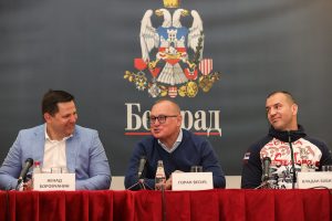DOKAZ DA JE BEOGRAD PRAVA SPORTSKA PRESTONICA: Goran Vesić ne krije zadovoljstvo pred početak čuvenog turnira, Vladan Babić poziva publiku da podrži naše boksere! (FOTO)
