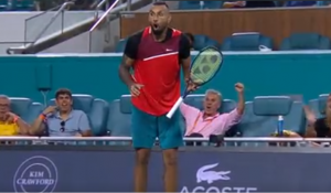 NI ON SAM NIJE MOGAO DA VERUJE: Kirjos izveo spektakularan poen, pa ostao u šoku – publici je priredio šou! (VIDEO)