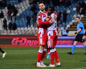 SUPERLIGA SRBIJE: Zvezda ubedljivo savladala Kolubaru pred pauzu