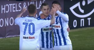 PRVENAC ĐORĐA DENIĆA U GRČKOJ: Prečka, pa sledeći napad – i gol Srbina iz Atromitosa /VIDEO/