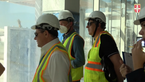 STOJKOVIĆ I DELEGACIJA KAO GRAĐEVINCI U KATARU: Orlovi obišli bazu gde će biti stacionirani, Piksi zadovoljan uslovima! (VIDEO)