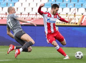 ZAVRŠEN PRVI DEO UTAKMICE: Minimalno vođstvo Zvezde, moglo je i ubedljivije, Radnički se solidno brani! (VIDEO)