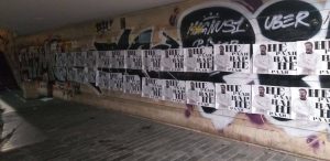 STANOJEVIĆ U LUDAČKOJ KOŠULJI: Gradom osvanule neprikladne nalepnice sa likom stratega Partizana! (FOTO)