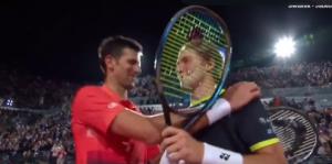 VELIKO BRAVO ZA OVOG MOMKA: Rud izgubio od Novaka, pa na mreži rekao nešto što je oduševilo srpskog asa! (VIDEO)