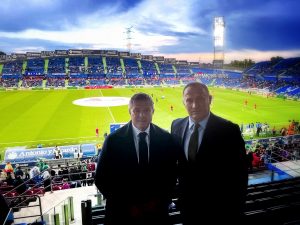 PIKSI POMNO PRATI PARTIJE SVOJIH PULENA: Stojković i Đorović gledaju utakmicu u Madridu! (FOTO)