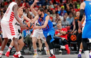 BARSA BOLJA U BORBI ZA TREĆE MESTO: Mirotić predvodio ekipu do utešnog trijumfa! (FOTO) (VIDEO)