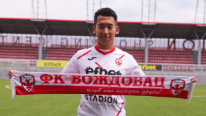 JAPANAC DOLETEO NA ‘KROV’: Voždovac predstavio novo pojačanje – Arihiro je se obratio na srpskom jeziku, i tako oduševio navijače! (VIDEO)