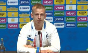 EMOTIVNA KONFERENCIJA ZA MEDIJE PRED BARAŽ ZA SVETSKO PRVENSTVO: Zinčenko se umalo rasplakao kada se govorilo o Ukrajini! (VIDEO)