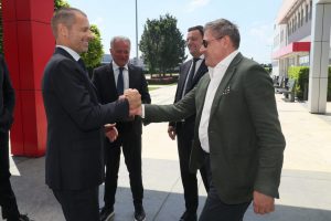 FSS UGOSTIO ČEFERINA: Predsednik UEFA tvrdi da je saradnja nikad bolja! (FOTO) (VIDEO)