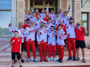 OGROMAN HENDIKEP ZA CRVENO-BELE: Zvezda krenula u Skoplje bez šampiona – Abasov zbog povrede neće biti u sastavu! (FOTO)