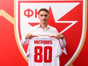 MITROVIĆ PREDSTAVLJEN: Zadužio dres sa brojem 80!