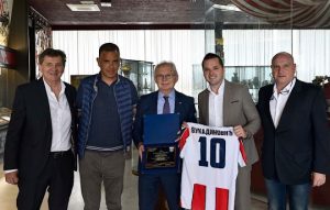 CRVENO-BELA TEMA DANA: Mijailović ugostio predstavnike prestižnog turnira! (VIDEO)